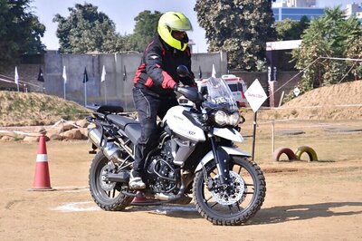 Triumph Motorcycles Holds Training Academy 2017 For Triumph Tiger Customers