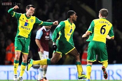Norwich beat West Ham 3-1 in Premier League