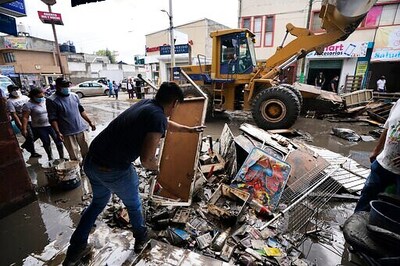 Flooding North Of Mexico City Leaves Streets Submerged