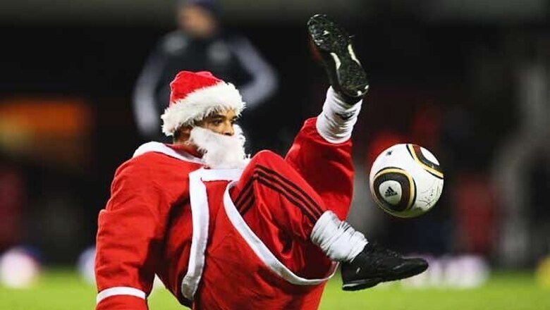 English football over Christmas time: a unique pile-up