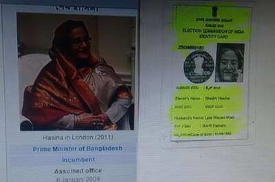 Bangladesh PM Sheikh Hasina is a registered voter in Bengaluru!