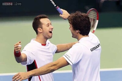 Germany, France, Swiss advance to Davis Cup quarters