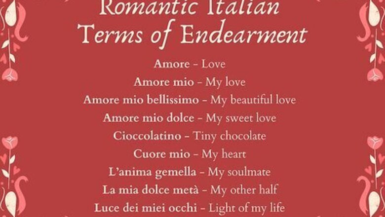 140+ Cute Nicknames & Terms of Endearment in Italian