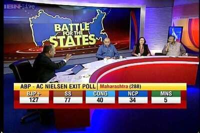 In pics: Exit polls predict majority for BJP in Haryana, Maharashtra