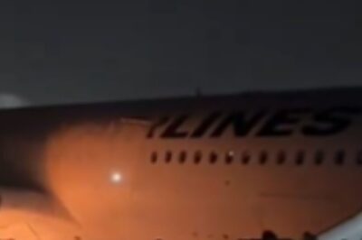 Passengers Slide Out of Burning Japan Plane, Chaos On Board I Dramatic Videos Emerge