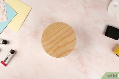 How to Mod Podge Paper to Wood