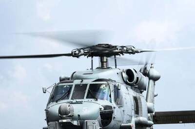 Indian Navy Commissions First Squadron of Submarine-hunting MH 60R Helicopter