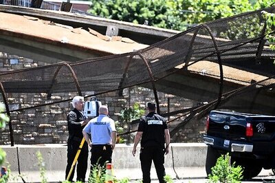 Pedestrian Bridge Collapses Over DC Highway, Injuring 5