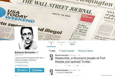 Edward Snowden flooded with Twitter emails soon after debut