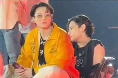 BTS: Jungkook Sits In Kim Taehyung's Lap At PTD Las Vegas Concert, Taekook Stans Cannot Handle It