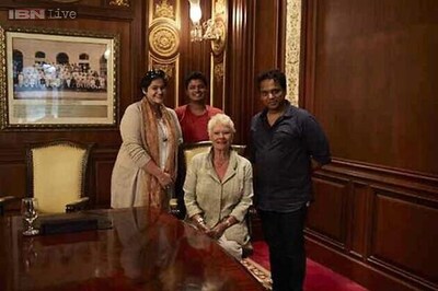 Snapshot: The incredible Judi Dench shoots in Jaipur