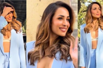 Malaika Arora Sets a New Bar for Stylish and Formal Wear; Looks Simply Stunning a Pantsuit
