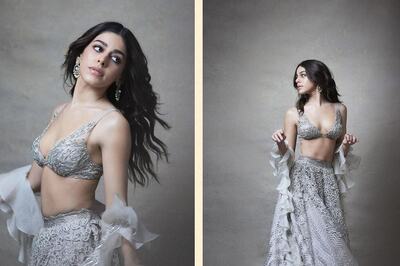 Alaya F's Silver Lehenga Is A Masterclass In Elegance; Take Notes And Ace The Look