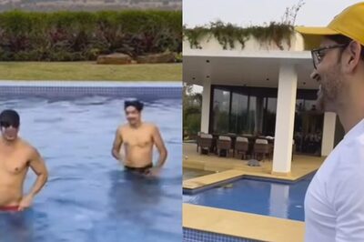 Hrithik Roshan Judges Swimming Race Between Zayed Khan And His Son Zidaan; Video Goes Viral