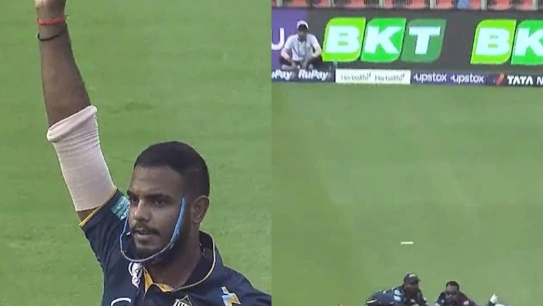 IPL 2023: Yash Dayal Collides With KS Bharat, Takes Brilliant Catch to Dismiss Rahmanullah Gurbaz; Watch Video