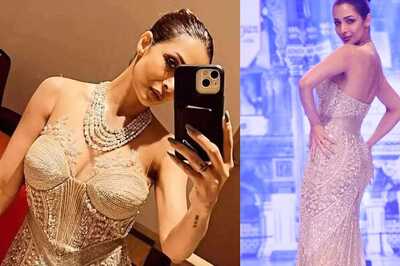 Malaika Arora Turns Into A Golden Girl For A Fashion Show