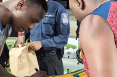 Watch: Kagiso Rabada Gifts Signed Jersey To DJ Bravo After T20 World Cup Semi-final Clash Between SA vs AFG