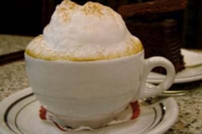 Drink coffee to persuade people