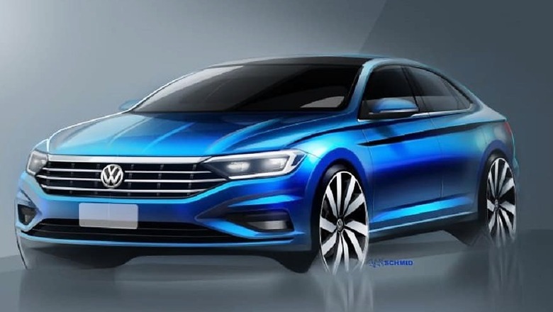 2019 Volkswagen Jetta Released Ahead of Full Reveal at Detroit Auto Show