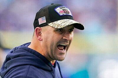 Giants QB Jones Out Again, Glennon Likely Despite Concussion