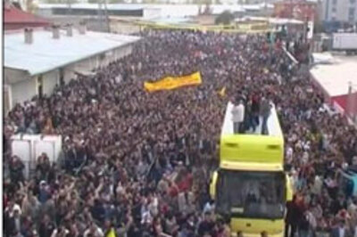 Demonstrator clash with police in Turkey