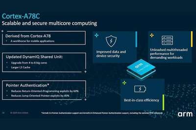 ARM Announces New Cortex-A78C CPU for Devices Like Always-On Laptops