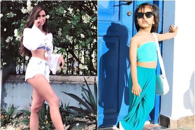 Disha Patani Has Dance off with 5 Year Old Girl, Watch Video