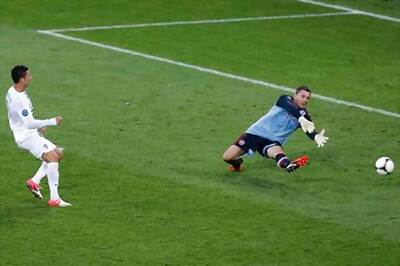 I was angry at myself: Cristiano Ronaldo