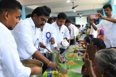 Thalapathy Vijay’s Party Tamilaga Vettri Kazhagam Hands Food To 600 People