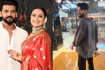 Sonakshi Sinha Says She Married 'The Greenest Flag Ever' As Zaheer Iqbal Carries Her Heels; See Here