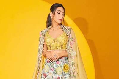 Karisma Kapoor In Yellow Embellished Lehenga Is What a Perfect Showstopper Is Made Of