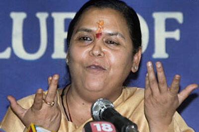 Uma Bharti says she will join NDA, but not BJP