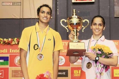 Saina wins the final battle against Sindhu; Srikanth loses to Song at India GP Gold