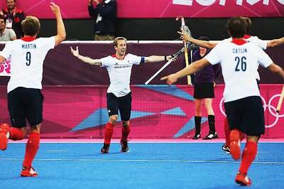 GB rout Argentina 4-1 in Olympic hockey