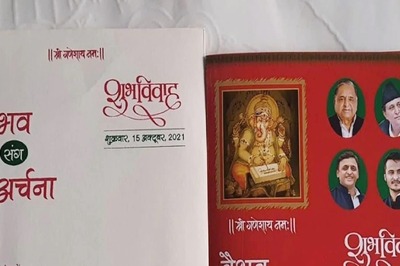 Photos of Mulayam-Akhilesh on Marriage Card; Votes for SP, Demand for Azam Khan's Release Sought as Blessings