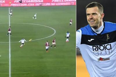 Watch | Josip Ilicic Scores With Free-kick from Halfway Line as His Hat-trick Helps Atalanta Rout Torino 7-0