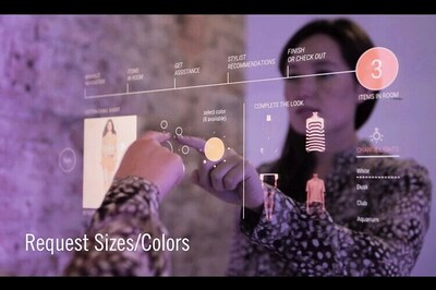 Polo Ralph Lauren launches new interactive fitting rooms with smart mirrors