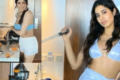 Janhvi Kapoor Dresses Up in Bikini Top to Make Freshly Squeezed Orange Juice in This ROFL Video