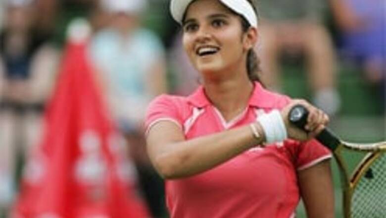Sania Mirza pulls out mid-way into first round clash