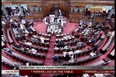 Both the Houses of Parliament adjourned for the day