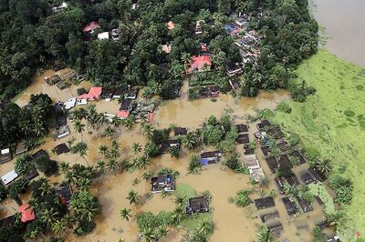 Red Alert in Kerala as Heavy Rains, Flooding Bring State to a Standstill