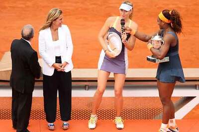 Maria Sharapova sends verbal shot Serena Williams's way