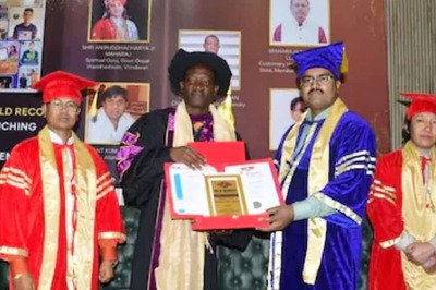 Rajasthan Man Conferred With Honorary Doctorate In Social Service By Ghana's Webic University