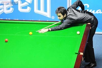 Pankaj Advani enters World Snooker quarters