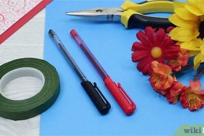 How to Make Flower Pens
