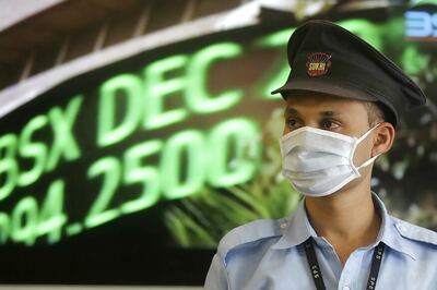 Sensex Plunges Over 700 Points, Nifty Drops Below 8,400 Amid Weak Global Cues Due to Covid-19