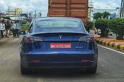 First Lot of Tesla Model 3 Electric Sedans Arrives in India, Spied Testing Ahead of Official Launch