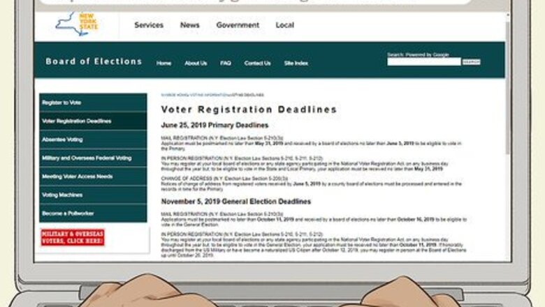 How to Register to Vote in New York