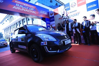 Maruti Suzuki Rally of Arunachal Flagged Off by CM Khandu From Itanagar