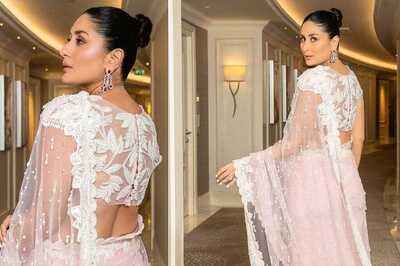 Kareena Kapoor In A Blush Pink Saree Is Making Us Fall In Love With The Colour